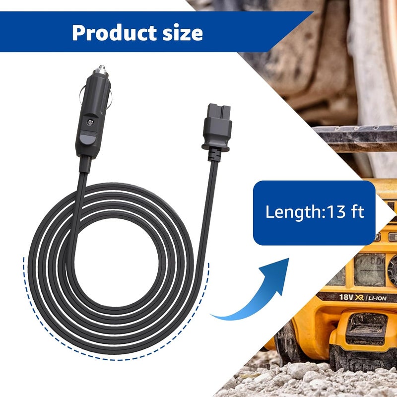 Norward 13FT N506585 for DeWalt Inflator Cord,Replacement for DCC020IB Inflator Power Supply - Image 3